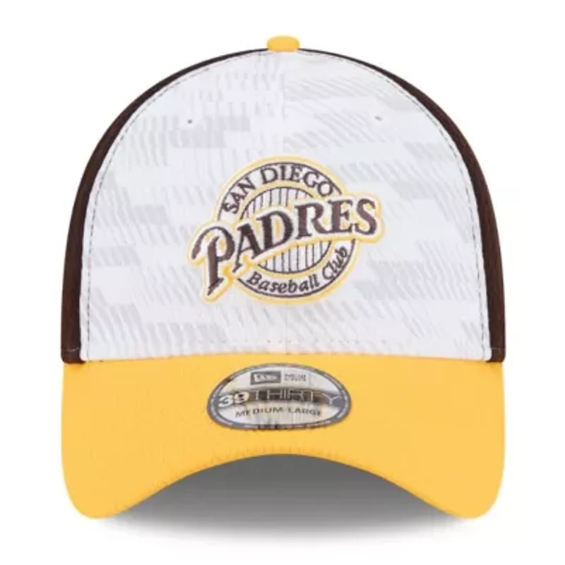 MLB Brown/Gold San Diego Padres 2025 Clubhouse 39THIRTY Flex Hat