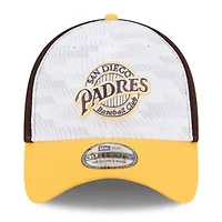 MLB Brown/Gold San Diego Padres 2025 Clubhouse 39THIRTY Flex Hat