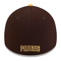MLB Brown/Gold San Diego Padres 2025 Clubhouse 39THIRTY Flex Hat