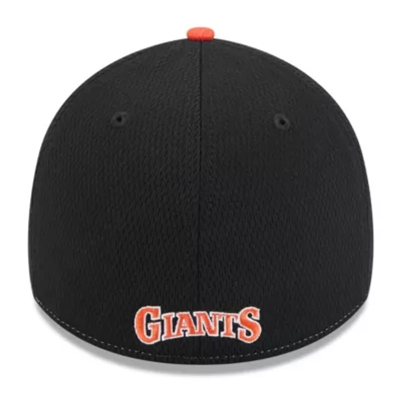 MLB Black/Orange San Francisco Giants 2025 Clubhouse 39THIRTY Flex Hat