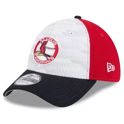 MLB Red/Black St. Louis Cardinals 2025 Clubhouse 39THIRTY Flex Hat