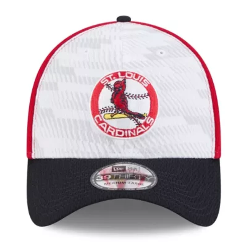 MLB Red/Black St. Louis Cardinals 2025 Clubhouse 39THIRTY Flex Hat