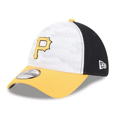 MLB Black/Gold Pittsburgh Pirates 2025 Clubhouse 39THIRTY Flex Hat
