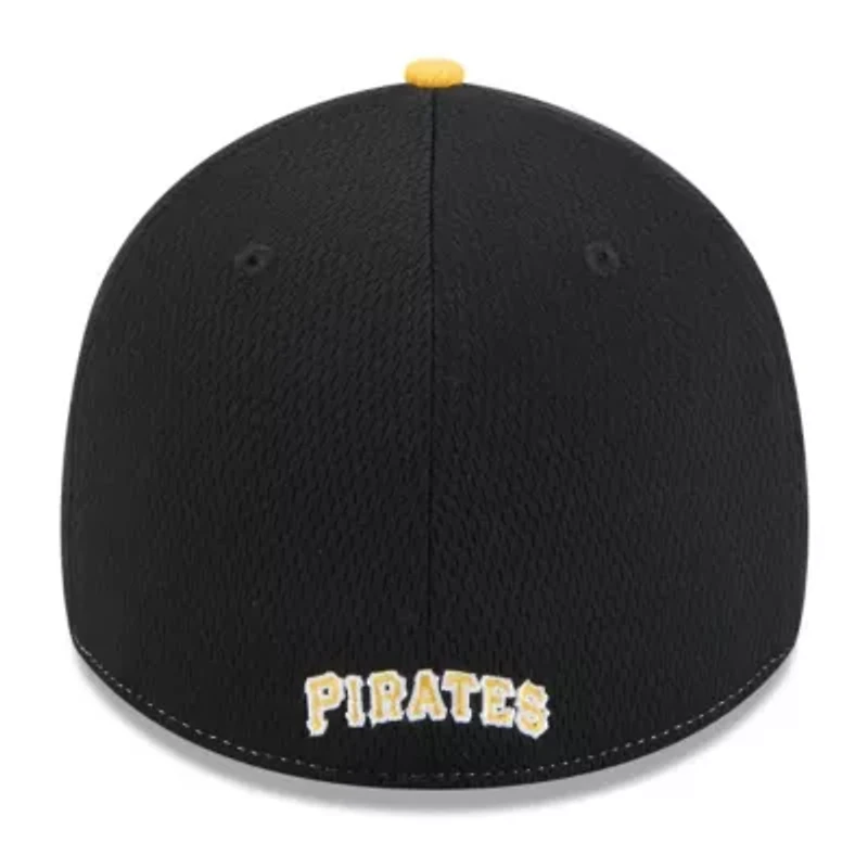 MLB Black/Gold Pittsburgh Pirates 2025 Clubhouse 39THIRTY Flex Hat