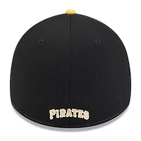 MLB Black/Gold Pittsburgh Pirates 2025 Clubhouse 39THIRTY Flex Hat