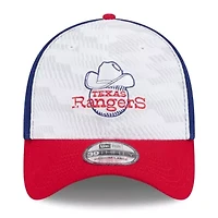 MLB Royal/Red Texas Rangers 2025 Clubhouse 39THIRTY Flex Hat