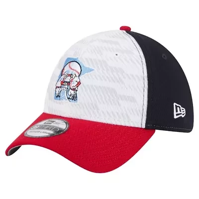 MLB Navy/Red Minnesota Twins 2025 Clubhouse 39THIRTY Flex Hat