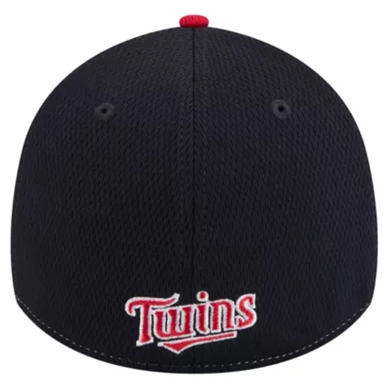 MLB Navy/Red Minnesota Twins 2025 Clubhouse 39THIRTY Flex Hat