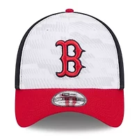 Boston Red Sox MLB Navy/Red 2025 Clubhouse 39THIRTY Flex Hat