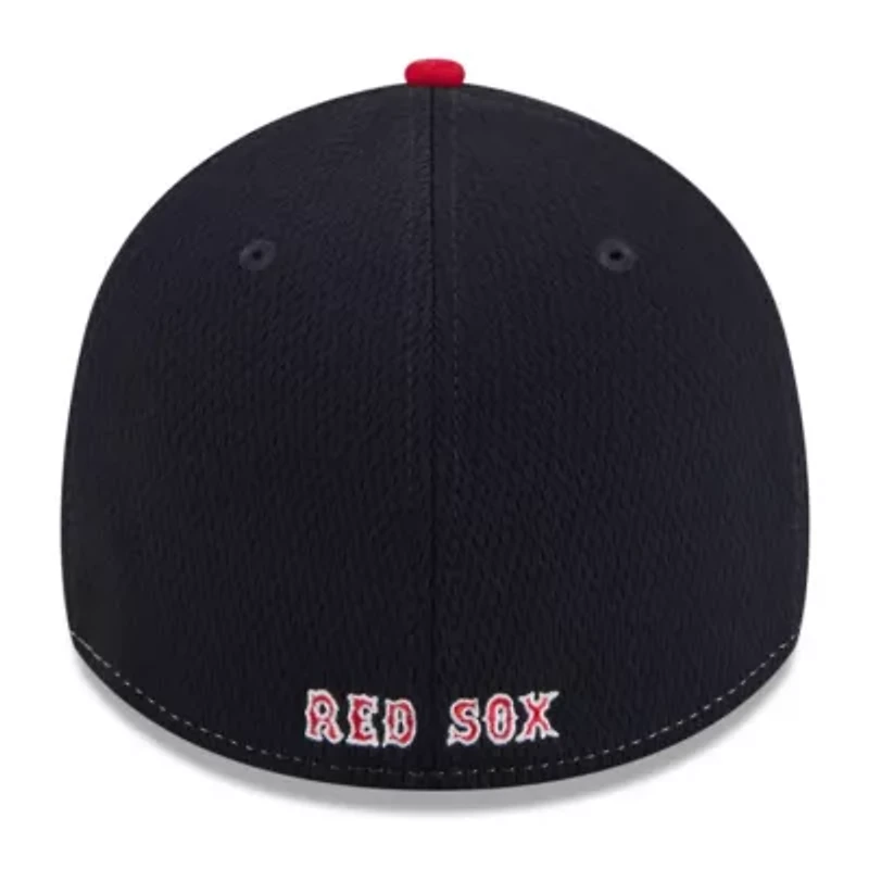 Boston Red Sox MLB Navy/Red 2025 Clubhouse 39THIRTY Flex Hat