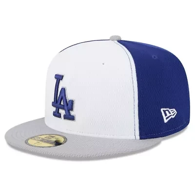 MLB Royal/Gray Los Angeles Dodgers 2025 Clubhouse 59FIFTY Fitted Hat