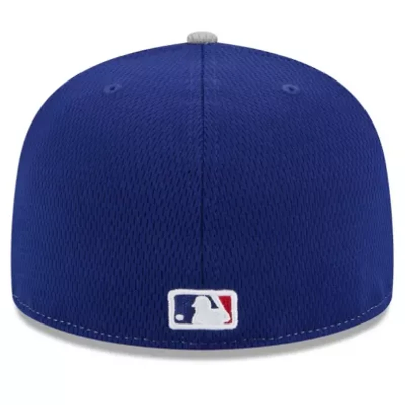 MLB Royal/Gray Los Angeles Dodgers 2025 Clubhouse 59FIFTY Fitted Hat