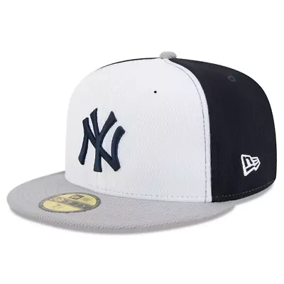 MLB Navy/Gray New York Yankees 2025 Clubhouse 59FIFTY Fitted Hat