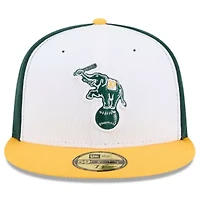 Oakland Athletics MLB Green/Gold 2025 Clubhouse 59FIFTY Fitted Hat