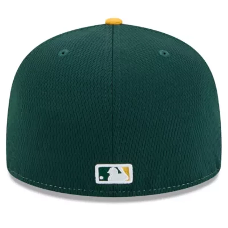 Oakland Athletics MLB Green/Gold 2025 Clubhouse 59FIFTY Fitted Hat