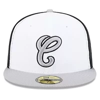 Chicago White Sox MLB Black/Gray 2025 Clubhouse 59FIFTY Fitted Hat