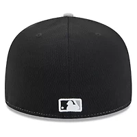 Chicago White Sox MLB Black/Gray 2025 Clubhouse 59FIFTY Fitted Hat