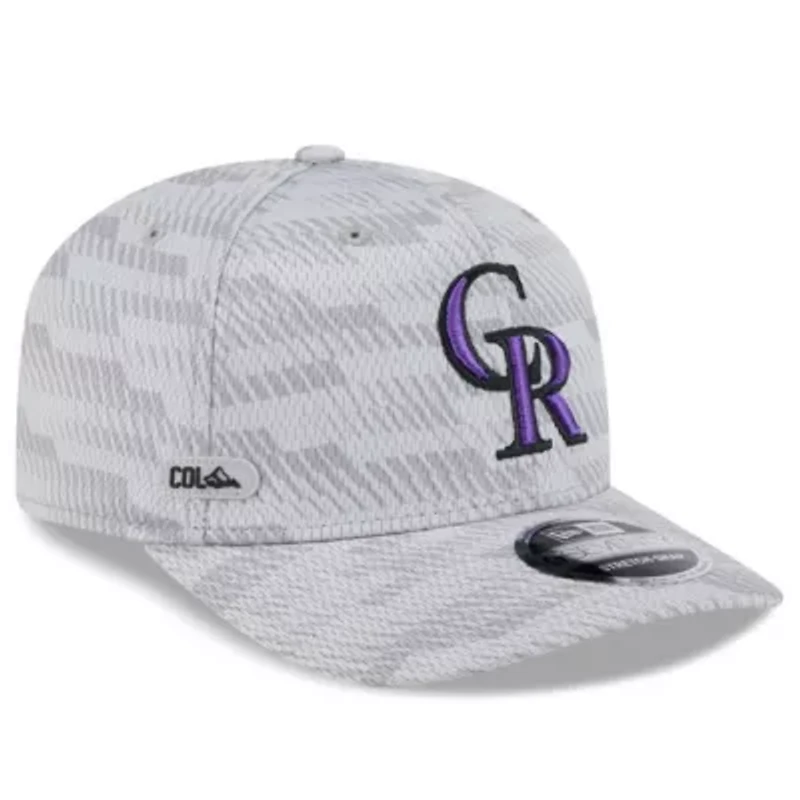 MLB Colorado Rockies 2025 MLB Clubhouse 9SEVENTY Stretch-Snap Hat