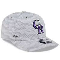 MLB Colorado Rockies 2025 MLB Clubhouse 9SEVENTY Stretch-Snap Hat