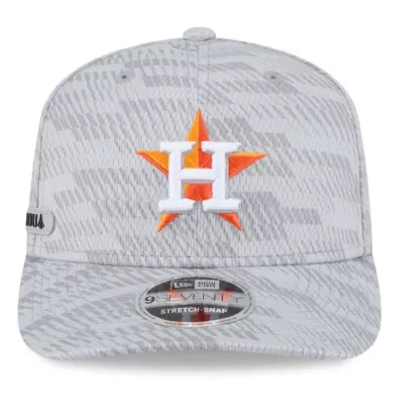 MLB Houston Astros 2025 MLB Clubhouse 9SEVENTY Stretch-Snap Hat