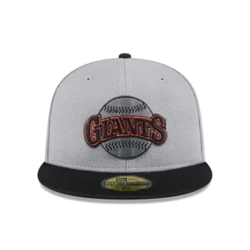 MLB Gray/Black San Francisco Giants 2025 Batting Practice 59FIFTY Fitted Hat