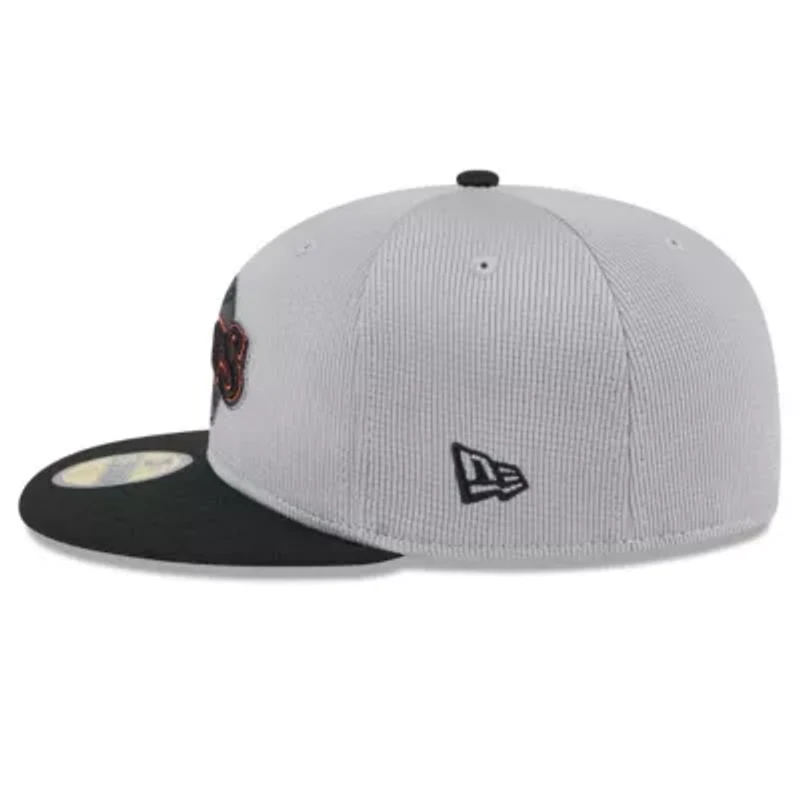 MLB Gray/Black San Francisco Giants 2025 Batting Practice 59FIFTY Fitted Hat