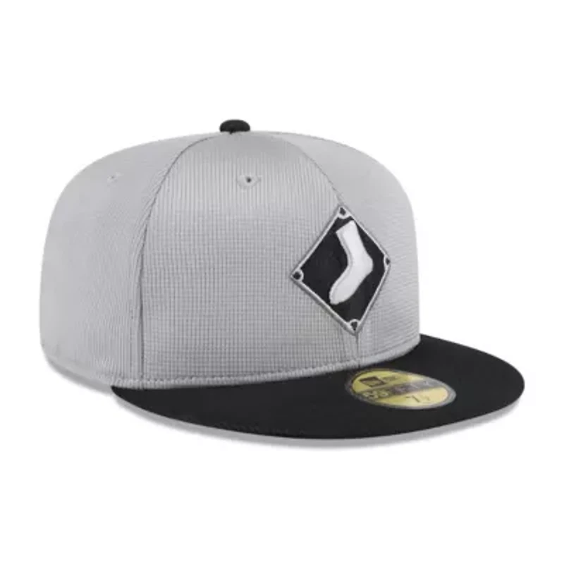 Chicago White Sox MLB Gray/Black 2025 Batting Practice 59FIFTY Fitted Hat