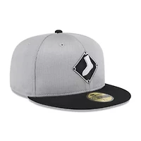 Chicago White Sox MLB Gray/Black 2025 Batting Practice 59FIFTY Fitted Hat