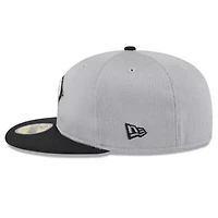 Chicago White Sox MLB Gray/Black 2025 Batting Practice 59FIFTY Fitted Hat