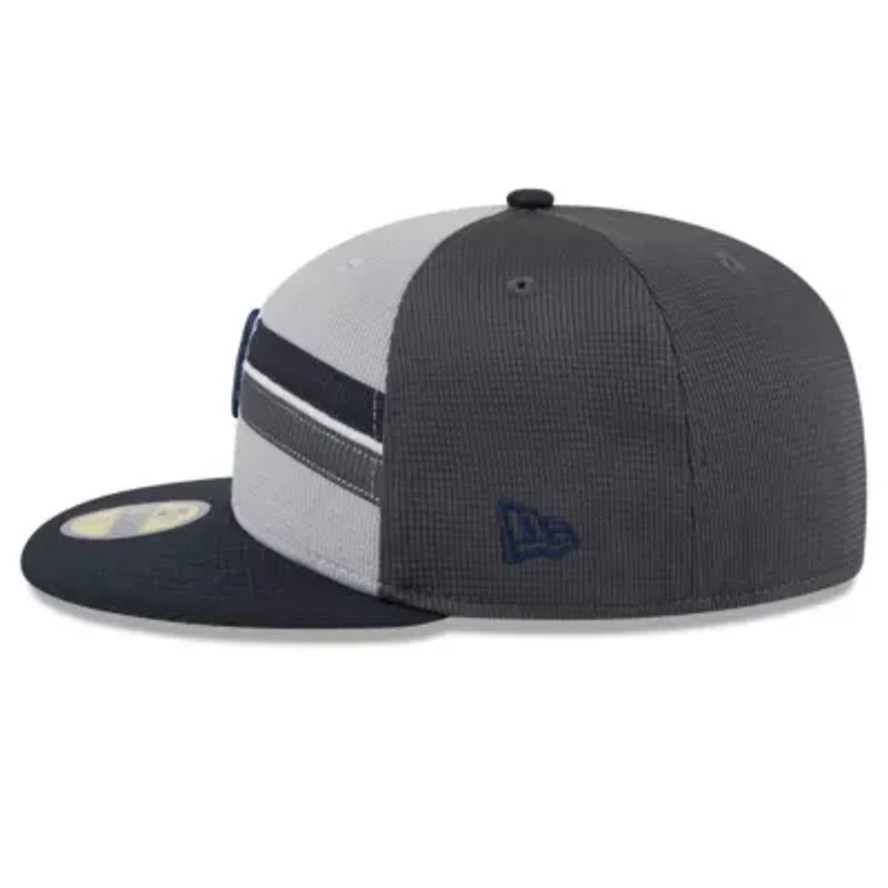 MLB Gray/Navy Detroit Tigers 2025 Batting Practice 59FIFTY Fitted Hat