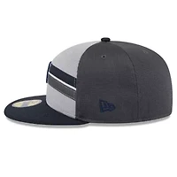 MLB Gray/Navy Detroit Tigers 2025 Batting Practice 59FIFTY Fitted Hat