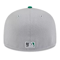Oakland Athletics MLB Gray/Green 2025 Batting Practice 59FIFTY Fitted Hat