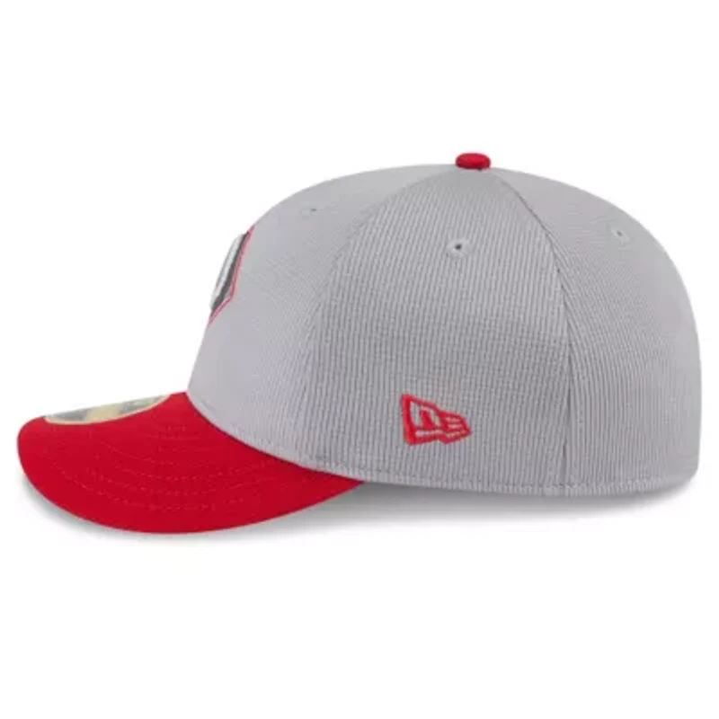 Chicago White Sox MLB Gray/ 2025 Batting Practice Low 59FIFTY Fitted Hat