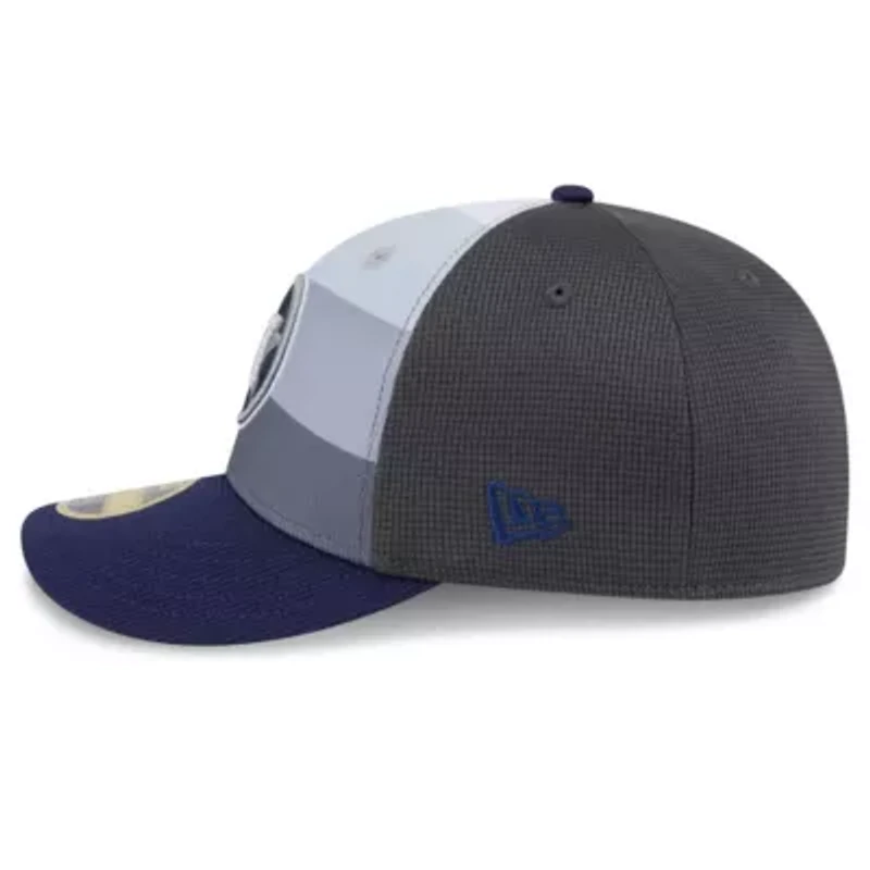 MLB Gray/Navy Houston Astros 2025 Batting Practice Low 59FIFTY Fitted Hat