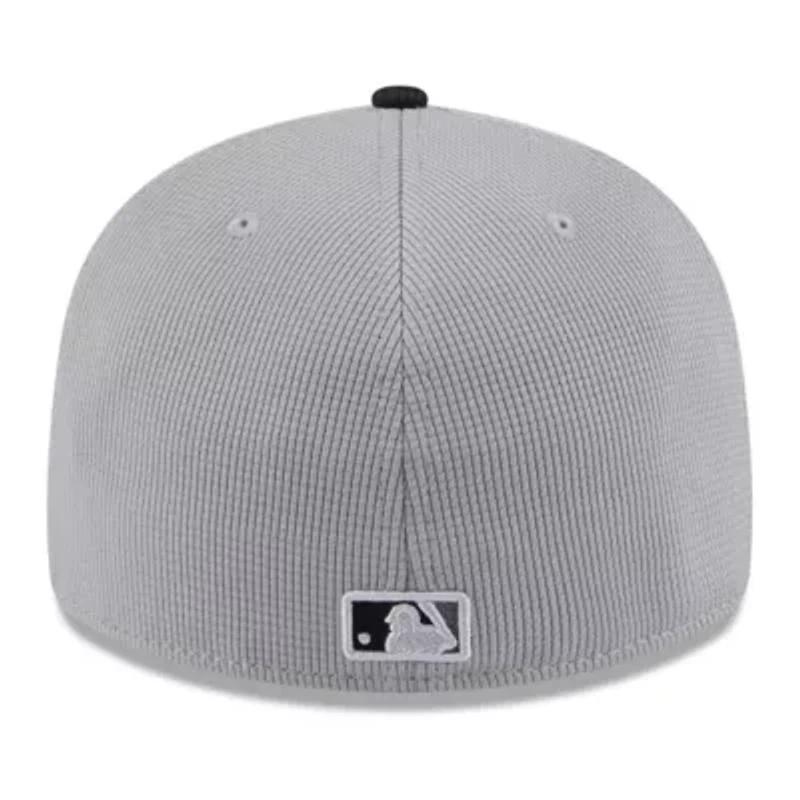 MLB Gray/Black Pittsburgh Pirates 2025 Batting Practice Low 59FIFTY Fitted Hat