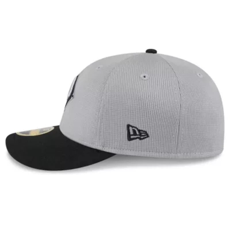 Chicago White Sox MLB Gray/Black 2025 Batting Practice Low 59FIFTY Fitted Hat