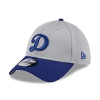 MLB Gray/Royal Los Angeles Dodgers 2025 Batting Practice 39THIRTY Flex Hat