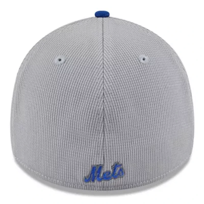 MLB Gray/Royal New York Mets 2025 Batting Practice 39THIRTY Flex Hat