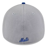 MLB Gray/Royal New York Mets 2025 Batting Practice 39THIRTY Flex Hat