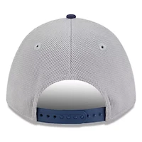 MLB Gray/Navy Tampa Bay Rays 2025 Batting Practice 9FORTY M-Crown Adjustable Hat