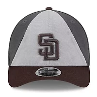 MLB Gray/Brown San Diego Padres 2025 Batting Practice 9FORTY M-Crown Adjustable Hat