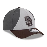 MLB Gray/Brown San Diego Padres 2025 Batting Practice 9FORTY M-Crown Adjustable Hat