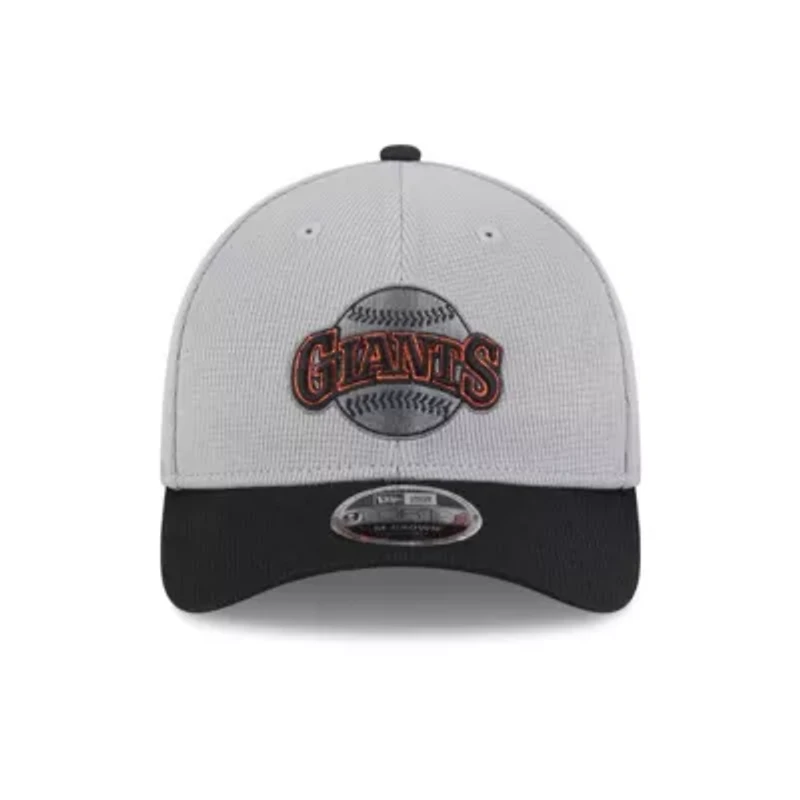 MLB Gray/Black San Francisco Giants 2025 Batting Practice 9FORTY M-Crown Adjustable Hat