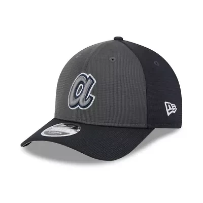 MLB /Navy Atlanta Braves 2025 Batting Practice 9FORTY M-Crown Adjustable Hat