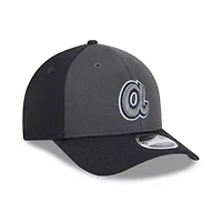 MLB Gray/Navy Atlanta Braves 2025 Batting Practice 9FORTY M-Crown Adjustable Hat