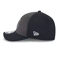 MLB Gray/Navy Atlanta Braves 2025 Batting Practice 9FORTY M-Crown Adjustable Hat