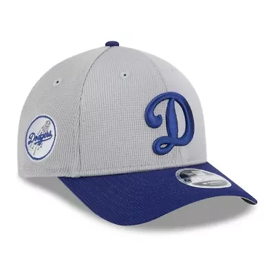 MLB Gray/Royal Los Angeles Dodgers 2025 Batting Practice 9FORTY M-Crown Adjustable Hat