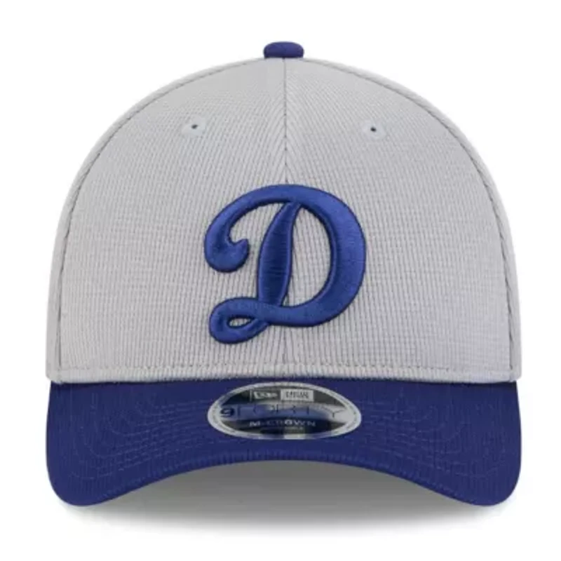 MLB Gray/Royal Los Angeles Dodgers 2025 Batting Practice 9FORTY M-Crown Adjustable Hat