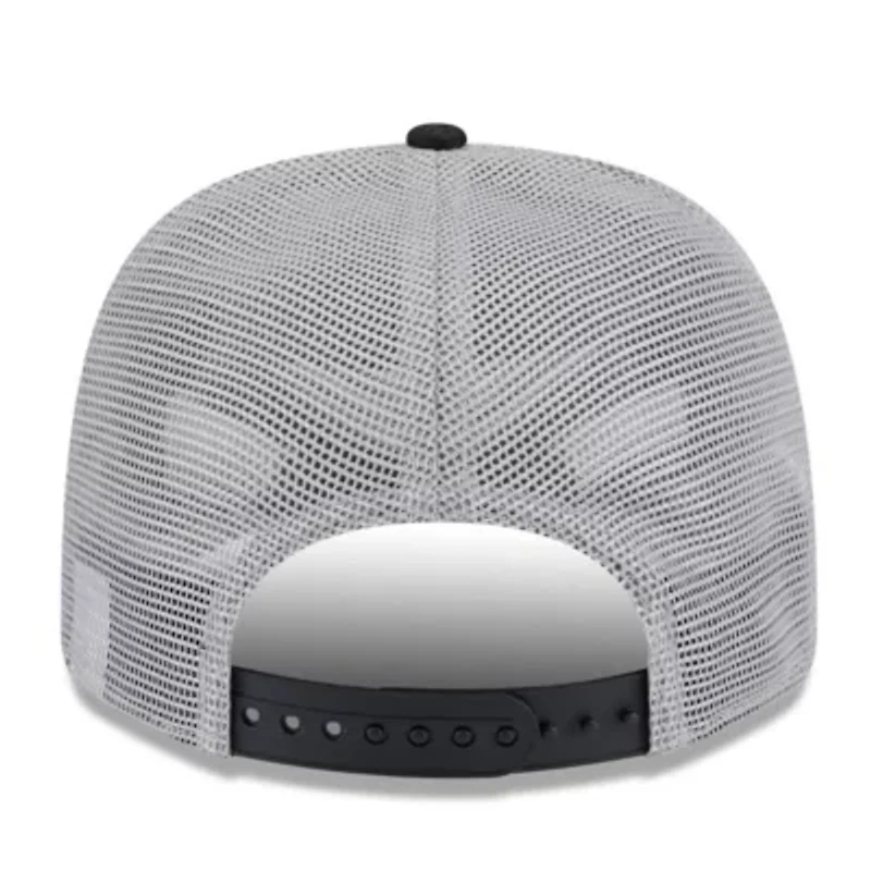 MLB Gray/Black Pittsburgh Pirates 2025 Batting Practice 9SEVENTY Stretch-Snap Trucker Hat