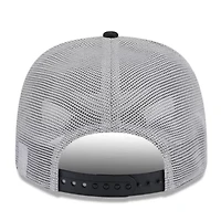 MLB Gray/Black Pittsburgh Pirates 2025 Batting Practice 9SEVENTY Stretch-Snap Trucker Hat